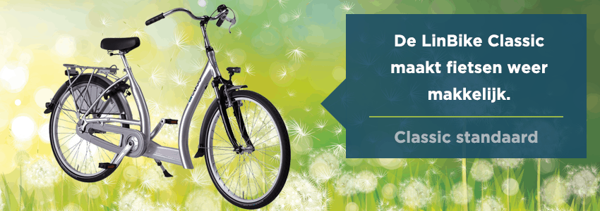 Slider Classic Standaard Lintech, linbike , driewielers, fietsen, seniorenfiets, lage instap, lage instapfiets, heeten, driewieler volwassenen, trapondersteuning, singly, suelo, classic, basis, together, tandem, duofiets elektrisch, linbike, nijland cycling, tandem met elektrische ondersteuning, driewieler mindervalide, gehandicapten fiets, driewieler elektrisch, tandem elektrisch, duofiets, e-bike, fietsen lage instap dames , bejaarden, Suelo Standaard fiets, duo fiets, driewielfiets volwassenen, gehandicapten driewieler, ouderen fiets, ouderen, senioren fiets, POM revalidatietechniek, kwaliteitsfiets, fiets, fiets op maat, classic standaard