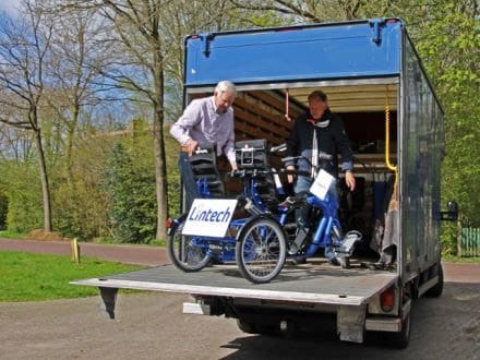 Op maat gemaakte fiets gebracht door Lintech Op maat gemaakte fiets gebracht door Lintech